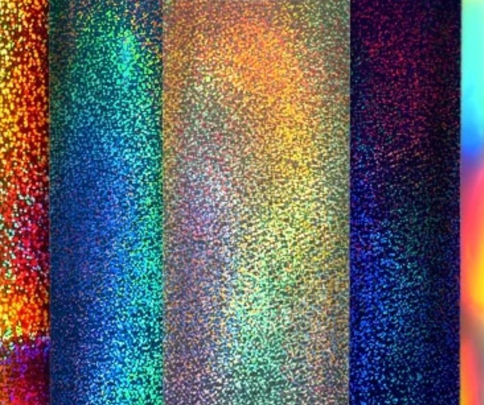 Rainbow Holographic HTV