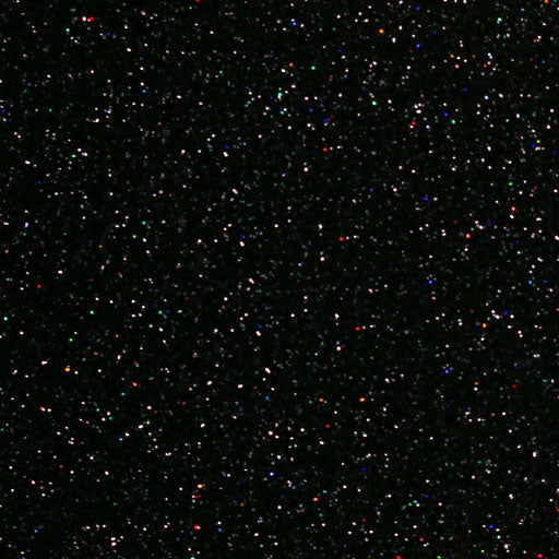 Siser Glitter 12 x 5 Yard Roll - Galaxy Black