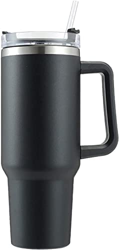 Stanley 40 oz Tumbler With Handle and LOGO Dupe, Tumbler With Lids