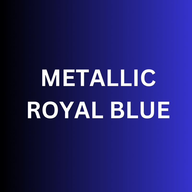 3D Super Puff Heat Transfer Vinyl - Metallic Royal Blue