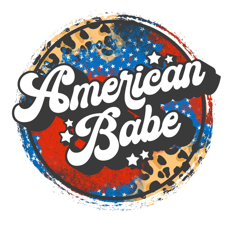 Direct to Film Transfer - American Babe