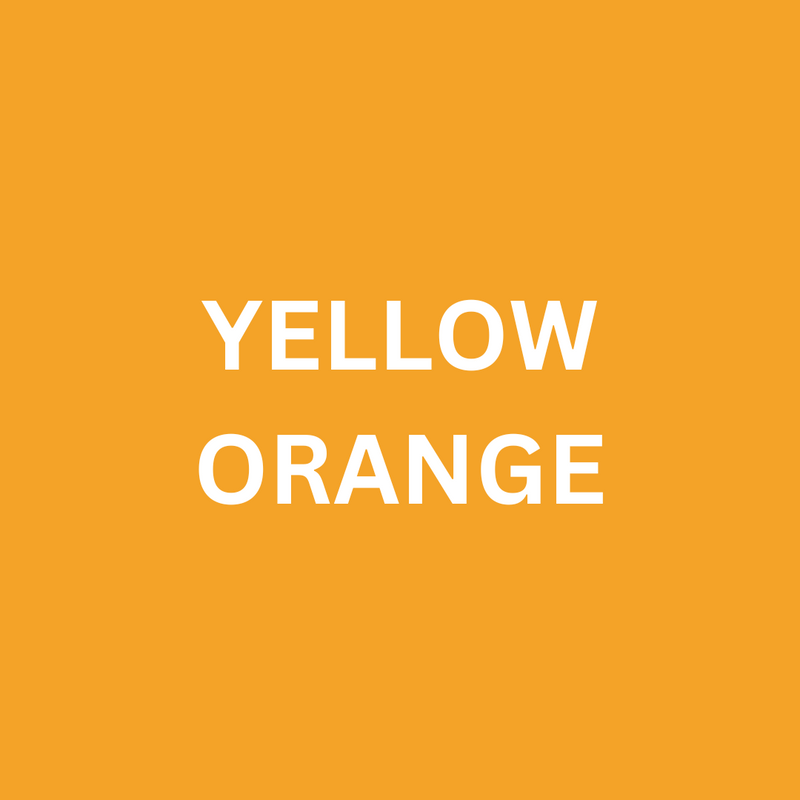 3D Super Puff Heat Transfer Vinyl - Yellow Orange