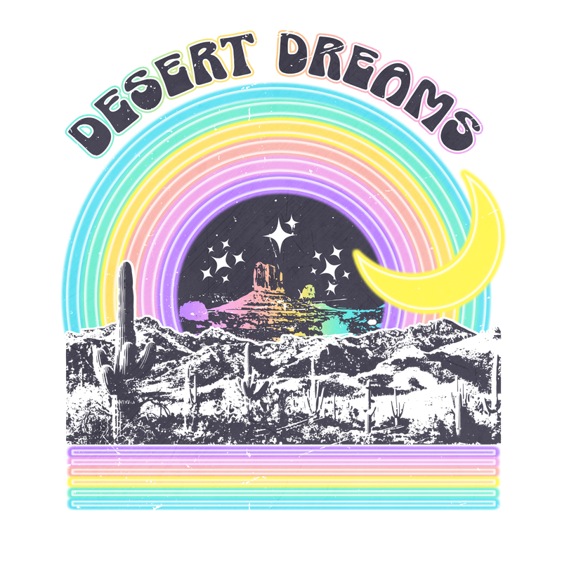 Direct to Film Transfer - Desert Dreams