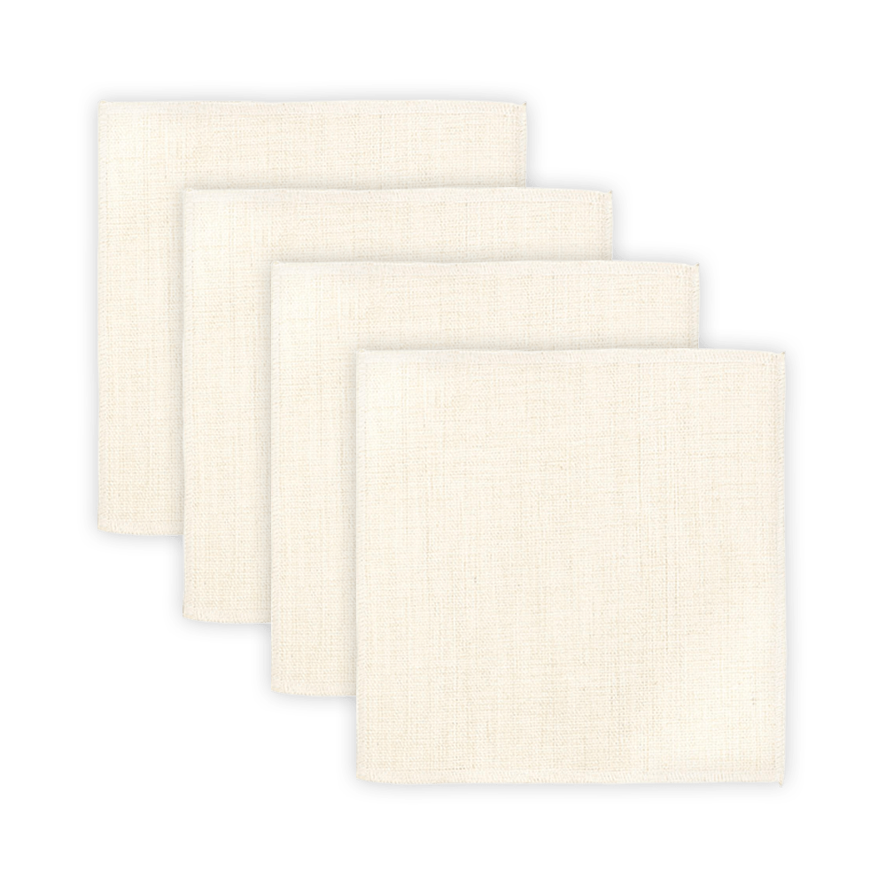 Linen Sublimation Coaster 4 Pack | Sublimation Blank | Sublimation