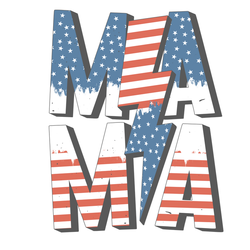 Direct to Film Transfer - Mama USA