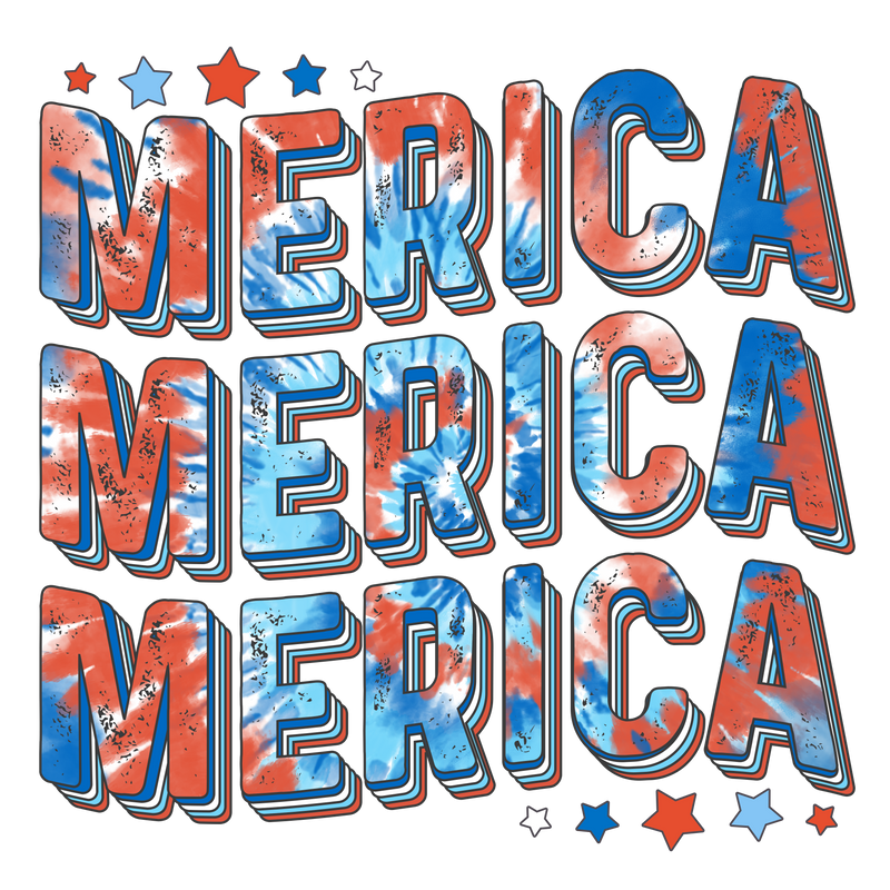 Direct to Film Transfer - Merica 4th of July