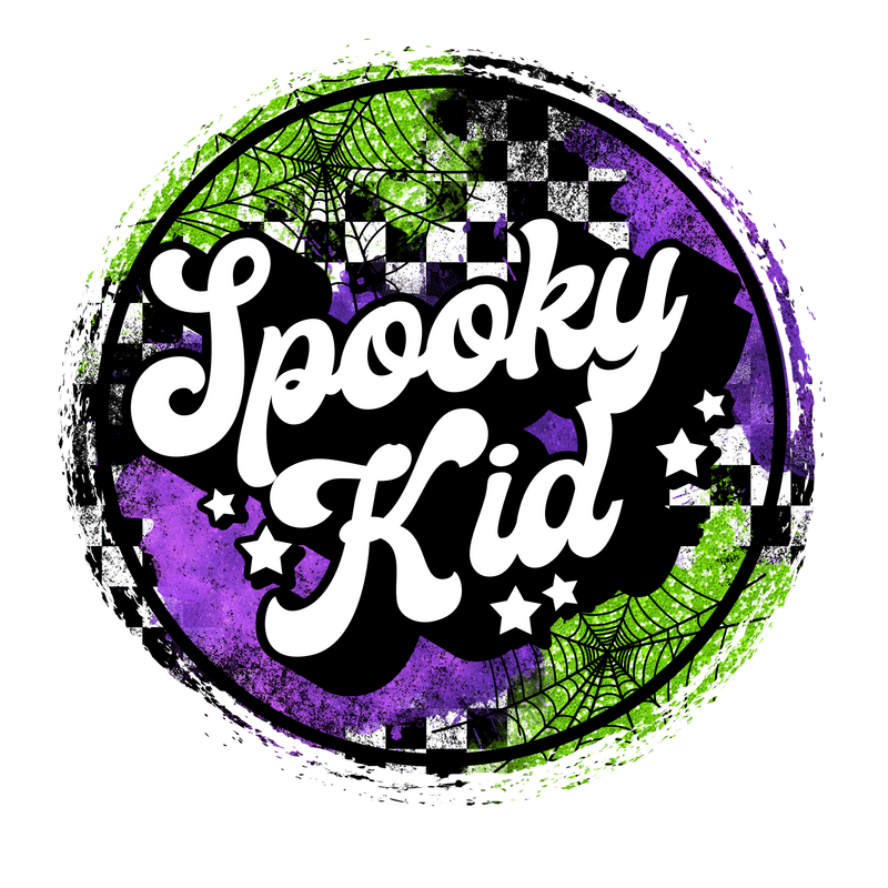Direct to Film Transfer - Spooky Kid