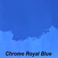 Chrome Royal Blue | Adhesive Permanent Vinyl | Foil Vinyl