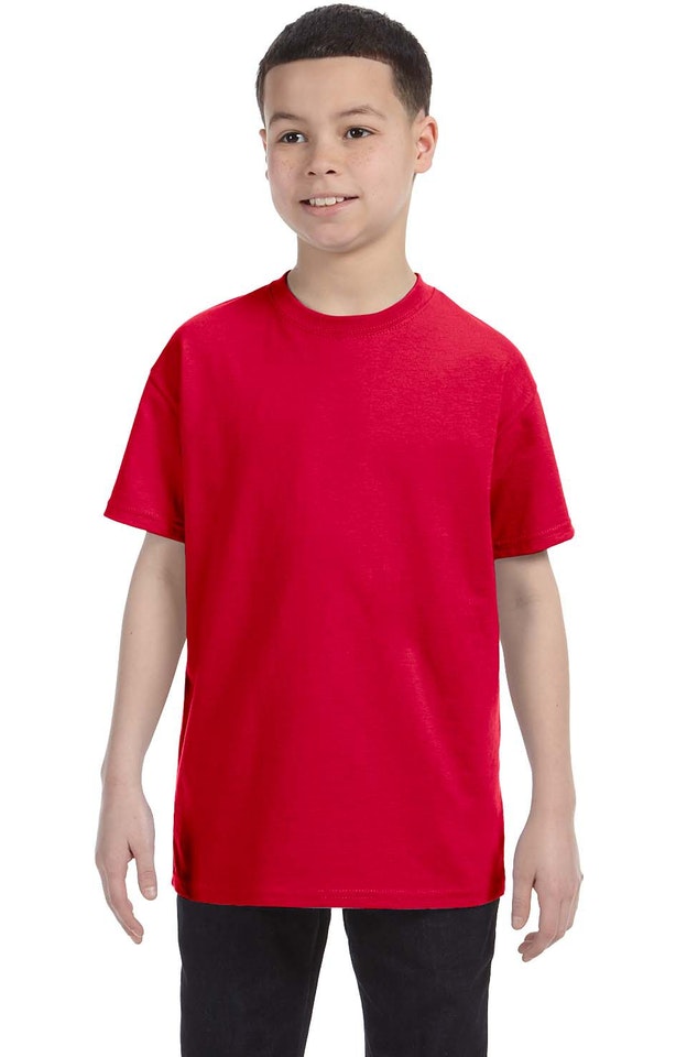 Red Youth Unisex Heavy Cotton™ 5.3 oz. T-Shirt
