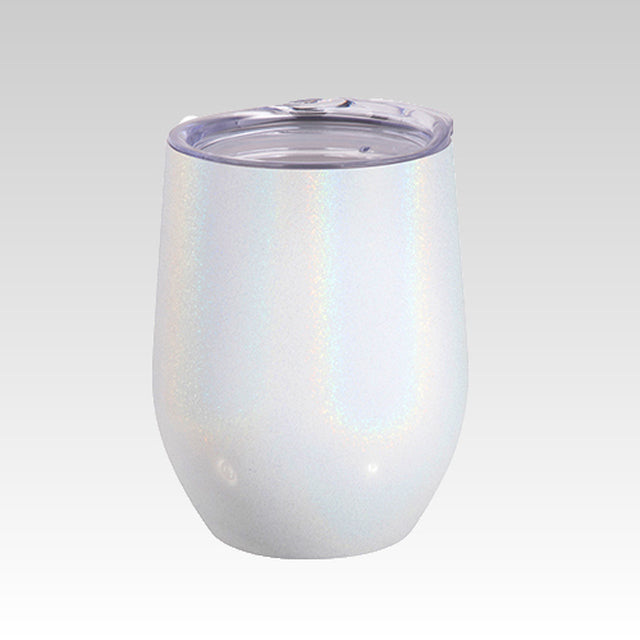 Sublimation Stainless Steel Holographic Glitter Wine Tumbler