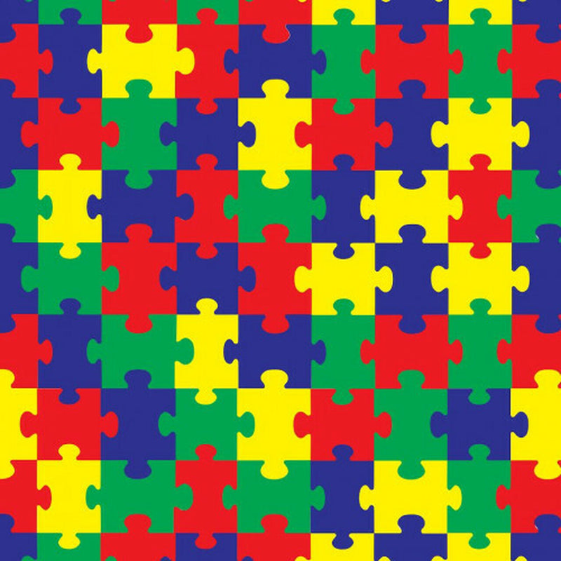Autism Puzzle  VTS Sublimation Pattern Sheets