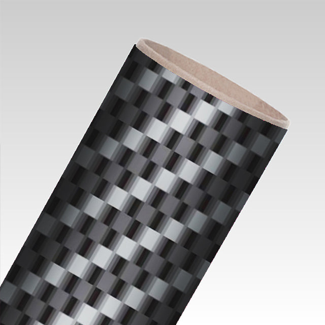 Printed Pattern Heat Transfer Vinyl - Carbon Fiber