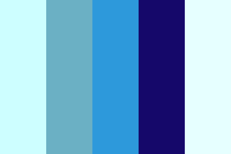 Blue Color Palette Bundle - HTV - Siser EasyWeed Bundle