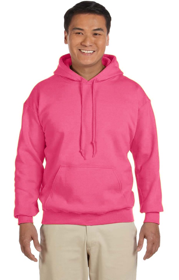 Safety Pink Adult Unisex Heavy Blend™ 8 oz., 50/50 Hood
