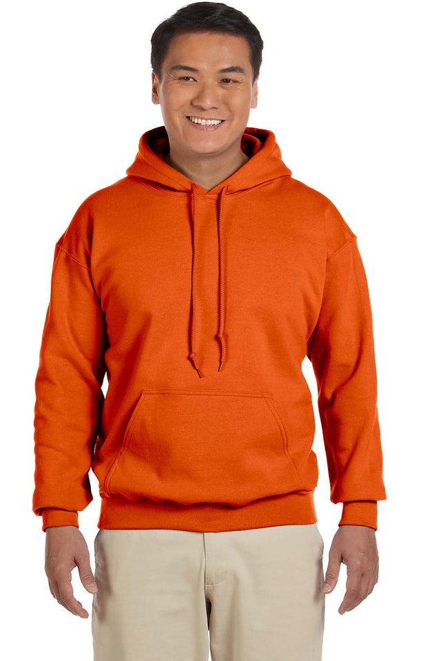 Orange Adult Unisex Heavy Blend™ 8 oz., 50/50 Hood