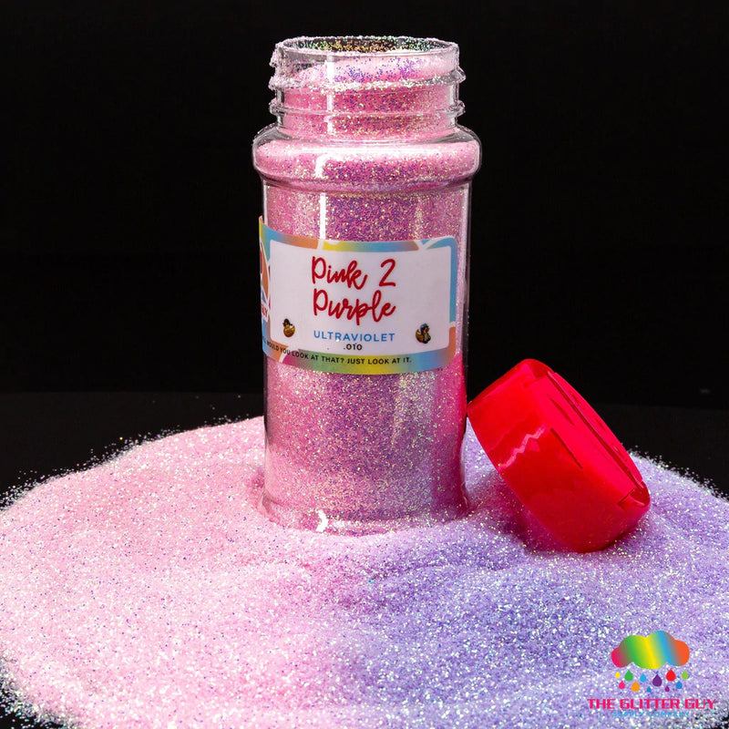 Pink 2 Purple - The Glitter Guy - Color Changing Glitter