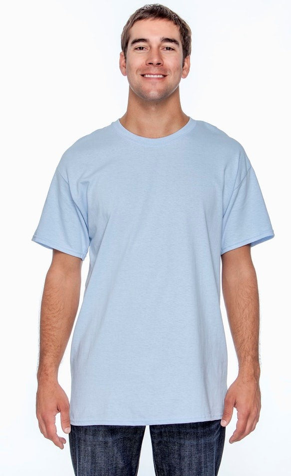 Light Blue Gildan Adult Unisex Heavy Cotton™ 5.3 oz. T-Shirt