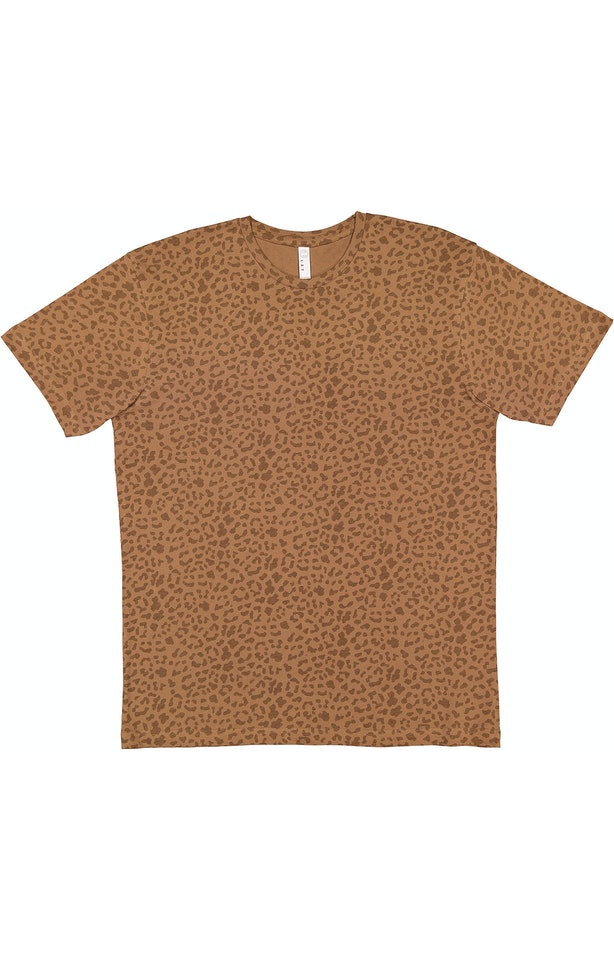 Tan Leopard Print Adult T-shirt