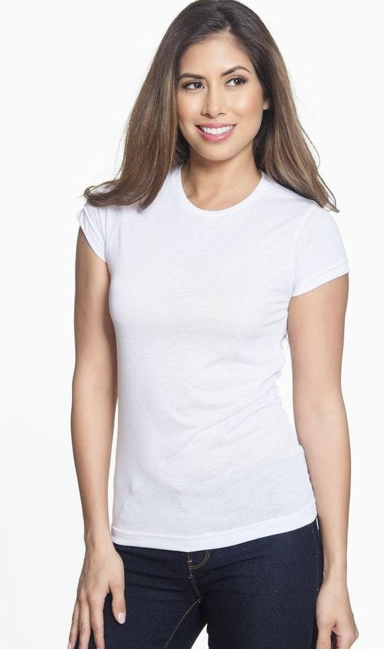 Sublimation Ladies' Junior Fit Sublimation Polyester T-Shirt