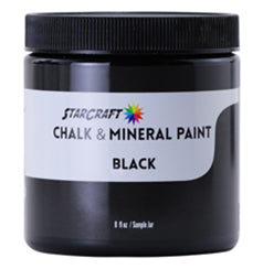 Black StarCraft Chalk Paint 8oz