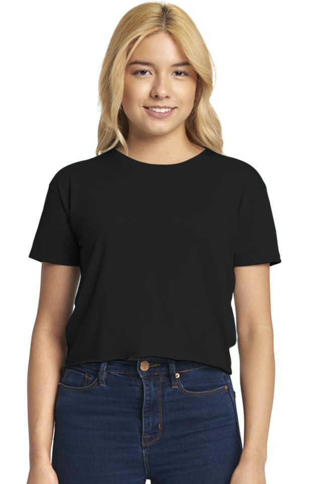 Black Ladies' Festival Cali Crop T-Shirt