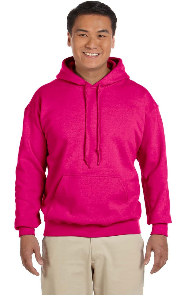 Heliconia Pink Adult Unisex Heavy Blend™ 8 oz., 50/50 Hood