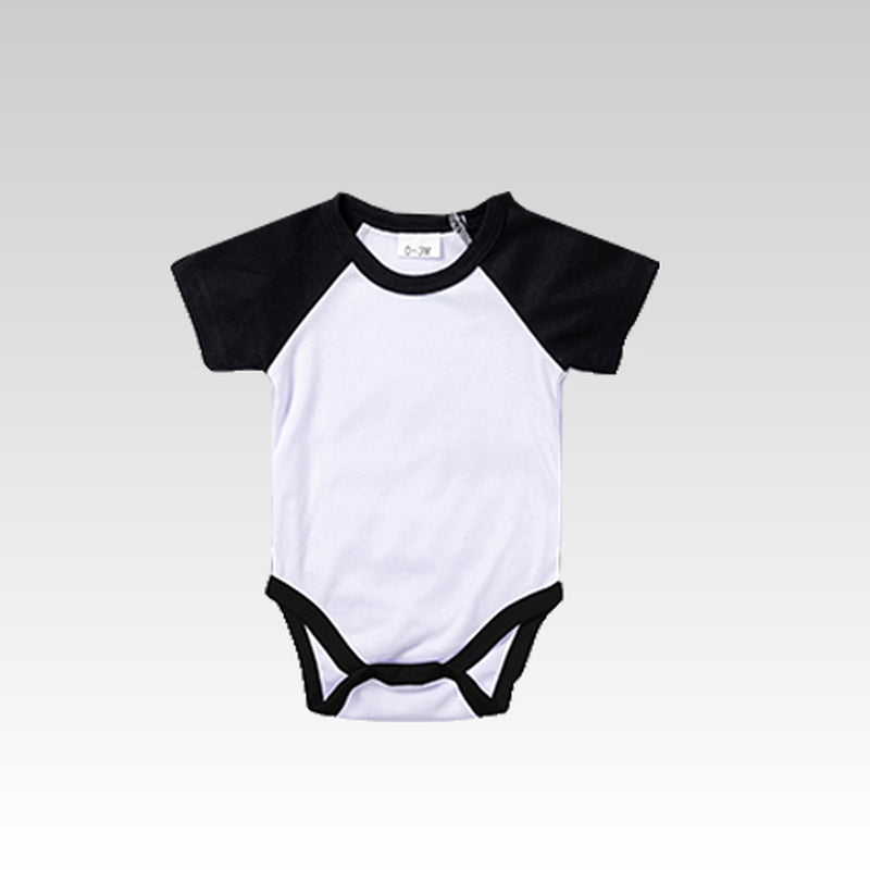 Sublimation Baby Raglans Size 0-3 Months