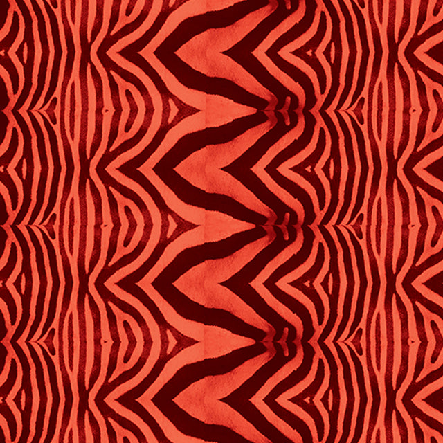 Red Zebra 12" Pattern Heat Transfer Vinyl / Siser Easy Patterns / Printed HTV