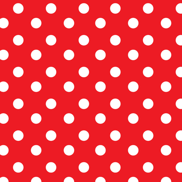 Red & White Polka Dots 12" Pattern Heat Transfer Vinyl / Siser Easy Patterns / Printed HTV