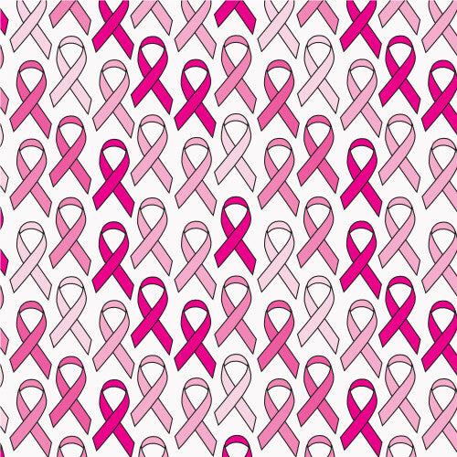 Breast Cancer Pink Mix Ribbon 12" Pattern Heat Transfer Vinyl / Siser Easy Patterns / Printed