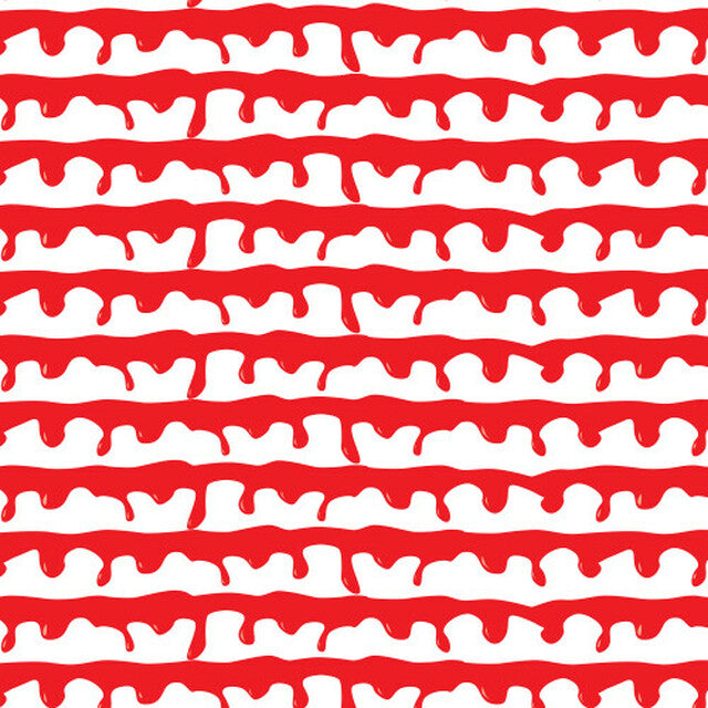 Blood on White 12" Pattern Heat Transfer Vinyl / Siser Easy Patterns / Printed HTV / Custom Patterns