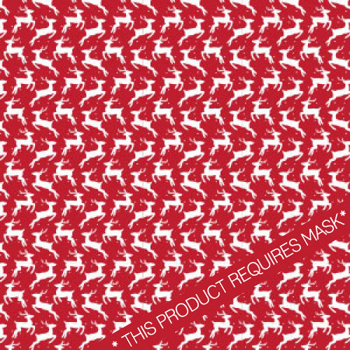 Reindeer 12" Pattern HTV / Siser Easy Patterns / Printed HTV / Custom Patterns