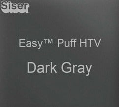 Siser Easy Puff 12" HTV - Dark Gray
