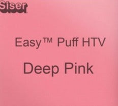 Siser Easy Puff 12" HTV - Deep Pink