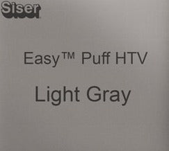 Siser Easy Puff 12" HTV - Light Gray