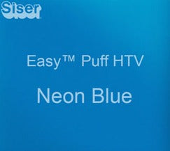 Siser Easy Puff 12" HTV - Neon Blue