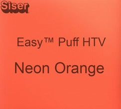 Siser Easy Puff 12" HTV - Neon Orange