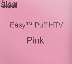 Siser Easy™ Puff HTV 12" - Pink