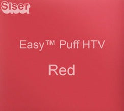 Siser Easy Puff 12" HTV - Red