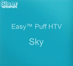 Siser Easy Puff 12" HTV - Sky