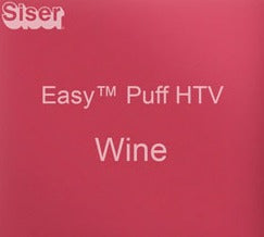 Siser Easy Puff 12" HTV - Wine