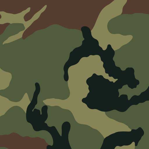 Printed Pattern Heat Transfer Vinyl - Green Camo