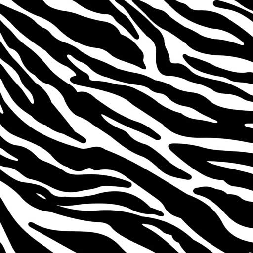 Printed Pattern Heat Transfer Vinyl - Zebra