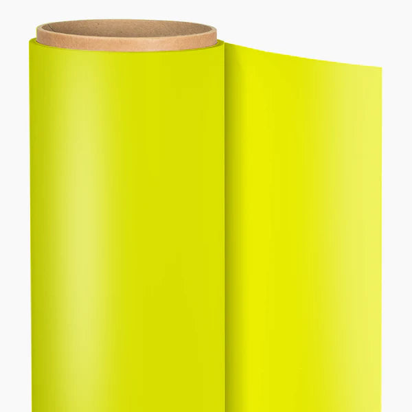 Fluorescent Yellow Siser Brick 600 HTV / Heat Transfer Vinyl
