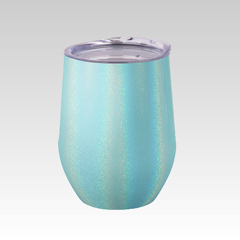 Sublimation Stainless Steel Holographic Glitter Wine Tumbler