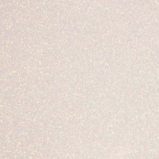Siser Glitter Heat Transfer Vinyl 20" - Rainbow White