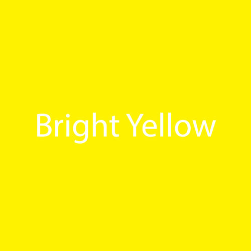 Matte Bright Yellow StarCraft Permanent Vinyl