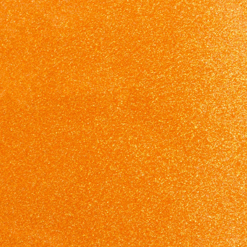 Siser Sparkle HTV Iron on Heat Transfer Vinyl 12 inch x 12 inch 1 Precut Sheet - Sunset Orange, Size: 12 x 1 Foot