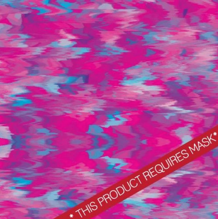 Flamingo Smear 12" Pattern Heat Transfer Vinyl / Siser Easy Patterns / Printed HTV
