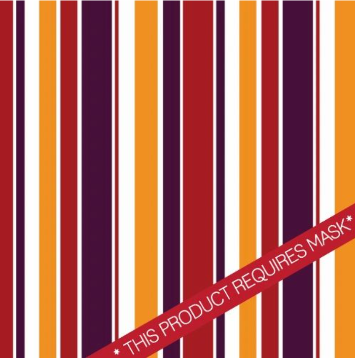 Fall Stripes 12" Pattern Heat Transfer Vinyl / Siser Easy Patterns / Printed HTV